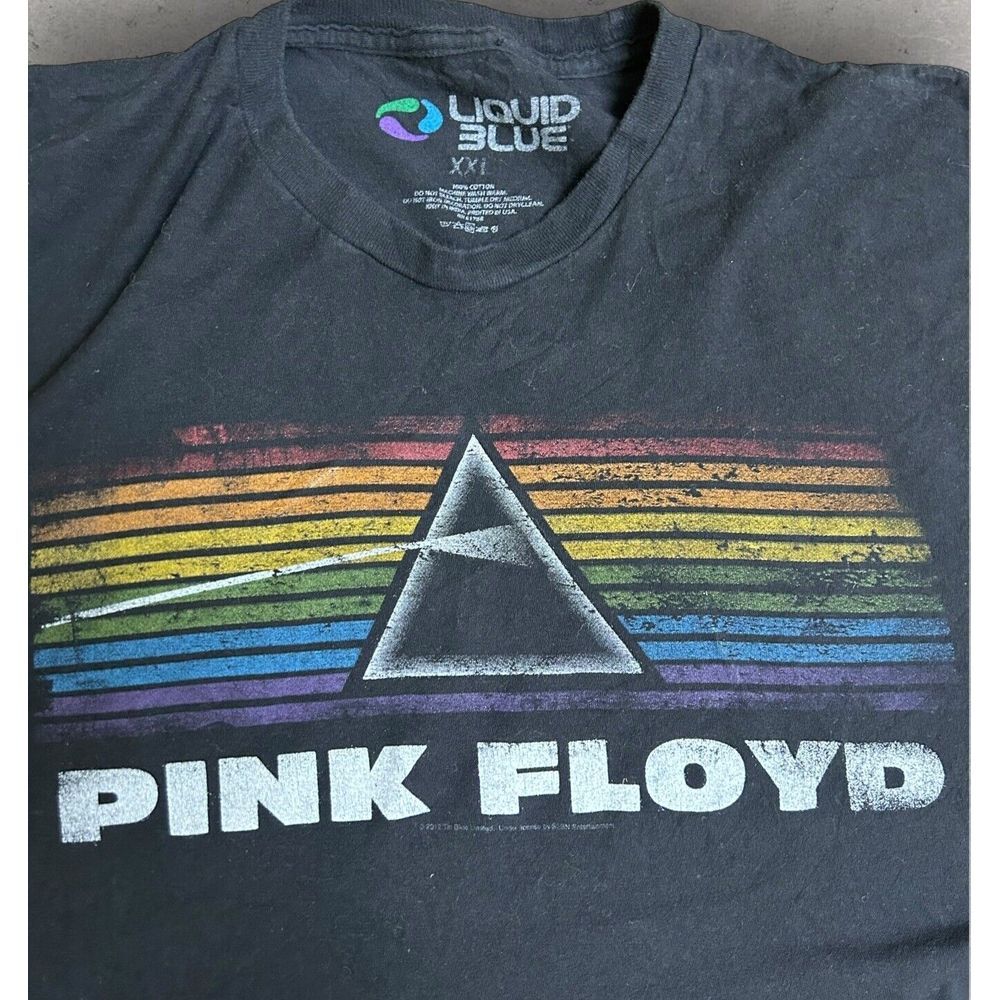 Liquid Blue PINK FLOYD-DARK SIDE‎ T-SHIRT Fits XL